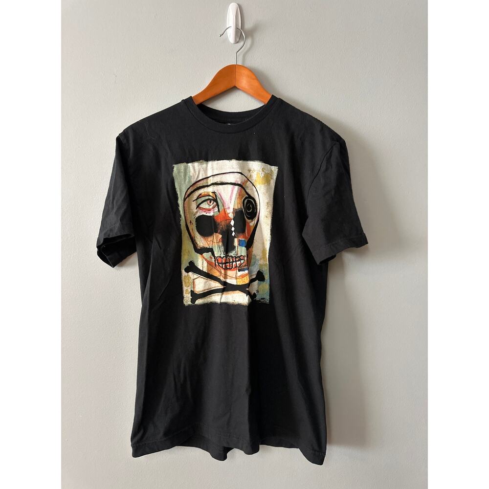Volcom Skull Graphic T Shirt Mens M Black Artist Series Ben Brough Skate Street